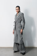 Trench Coat Romana Cinza