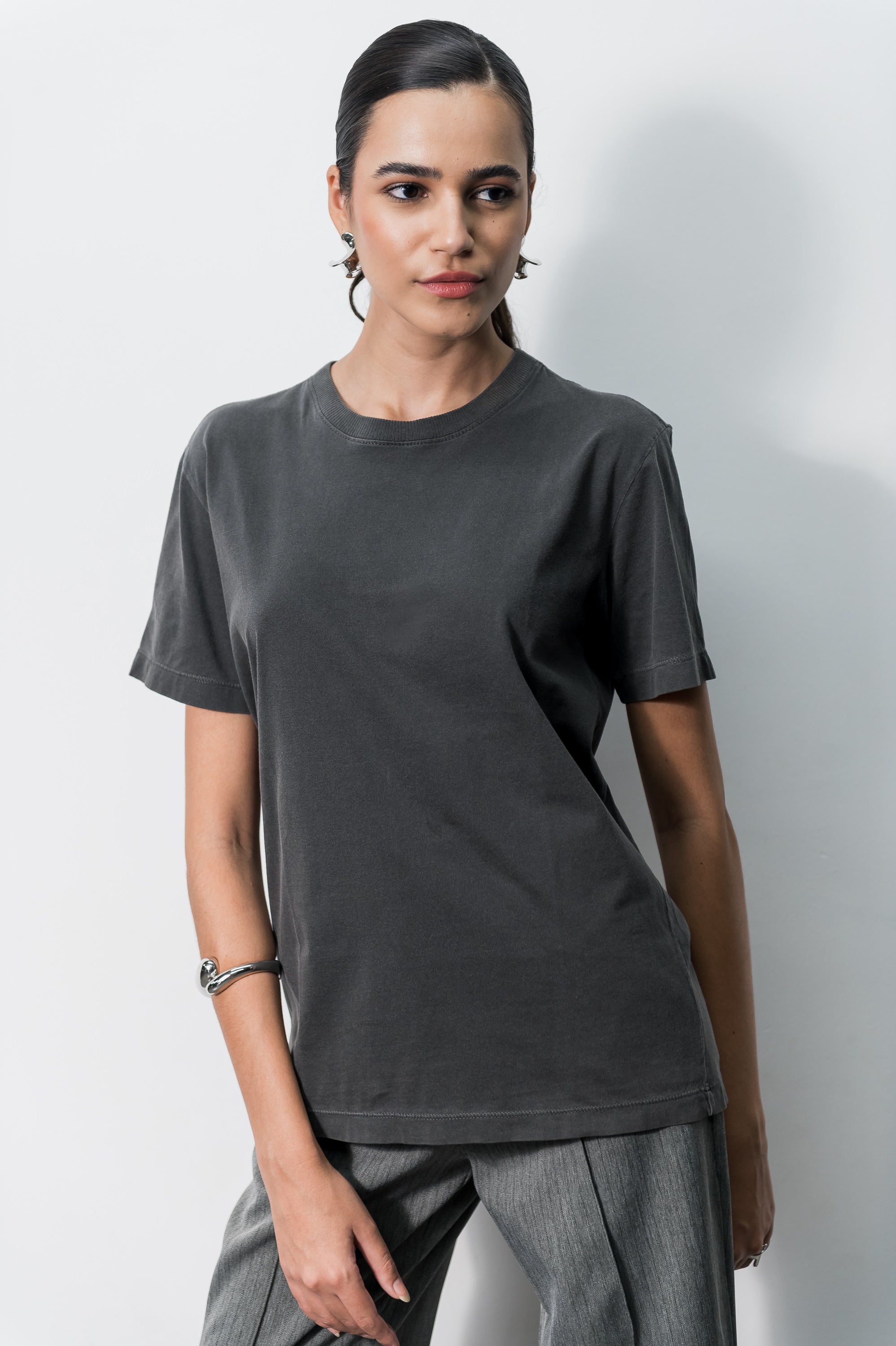 T-Shirt Unissex Algodão Chumbo Estonada
