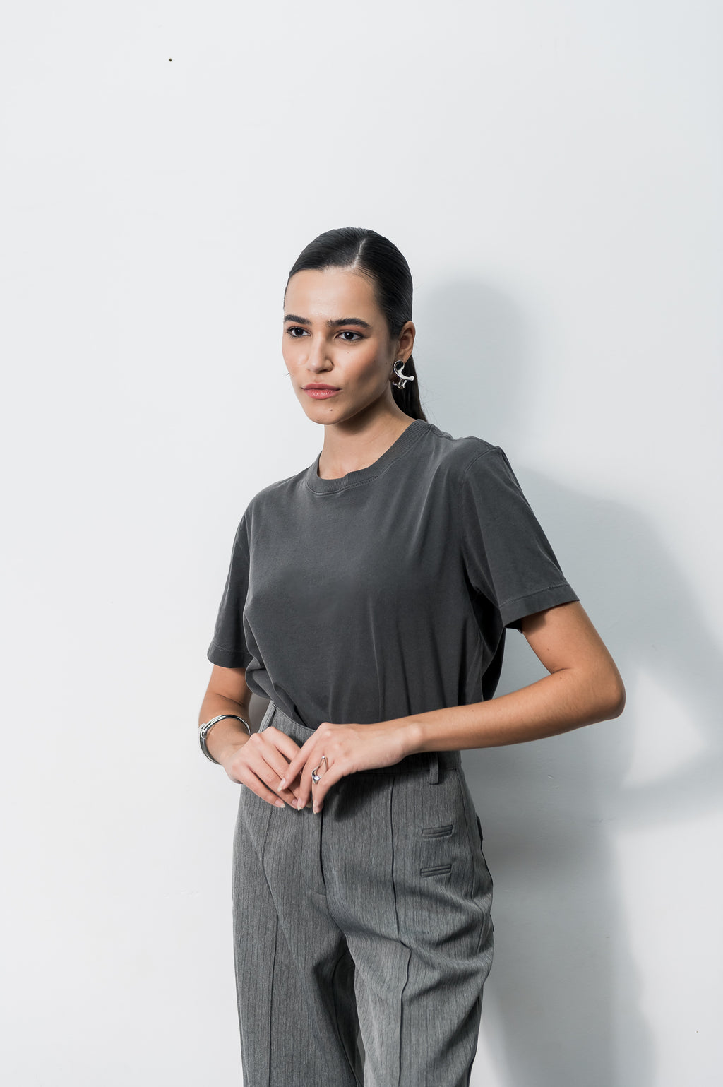 T-Shirt Unissex Algodão Chumbo Estonada
