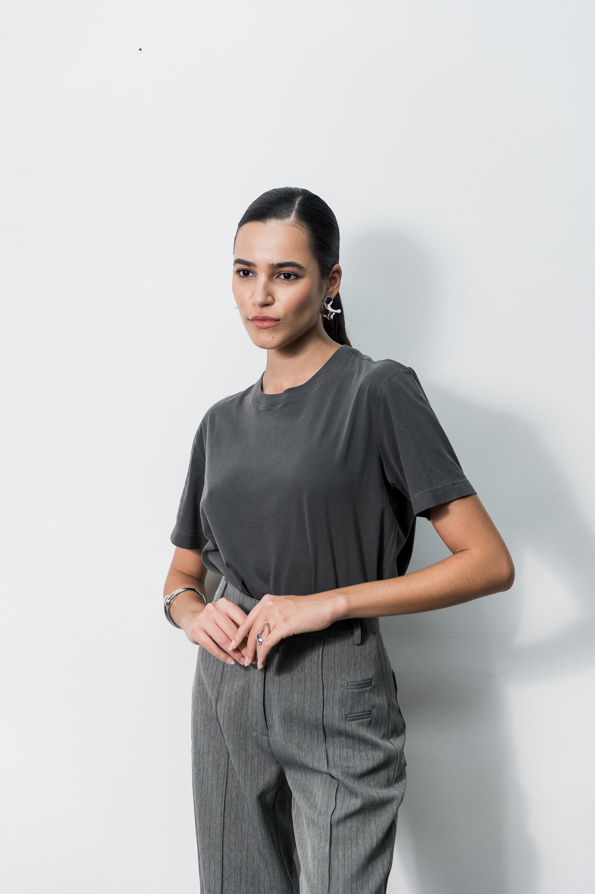 T-Shirt Unissex Algodão Chumbo Estonada