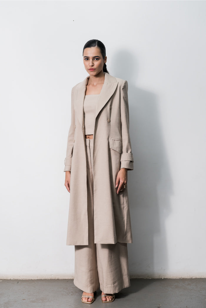 Trench Coat Romana Nude