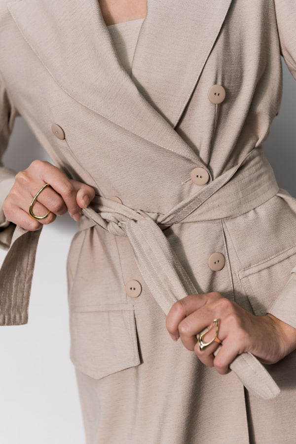 Trench Coat Romana Nude