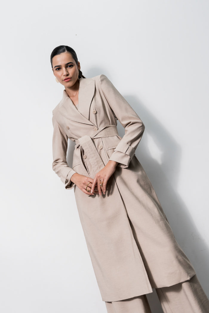 Trench Coat Romana Nude