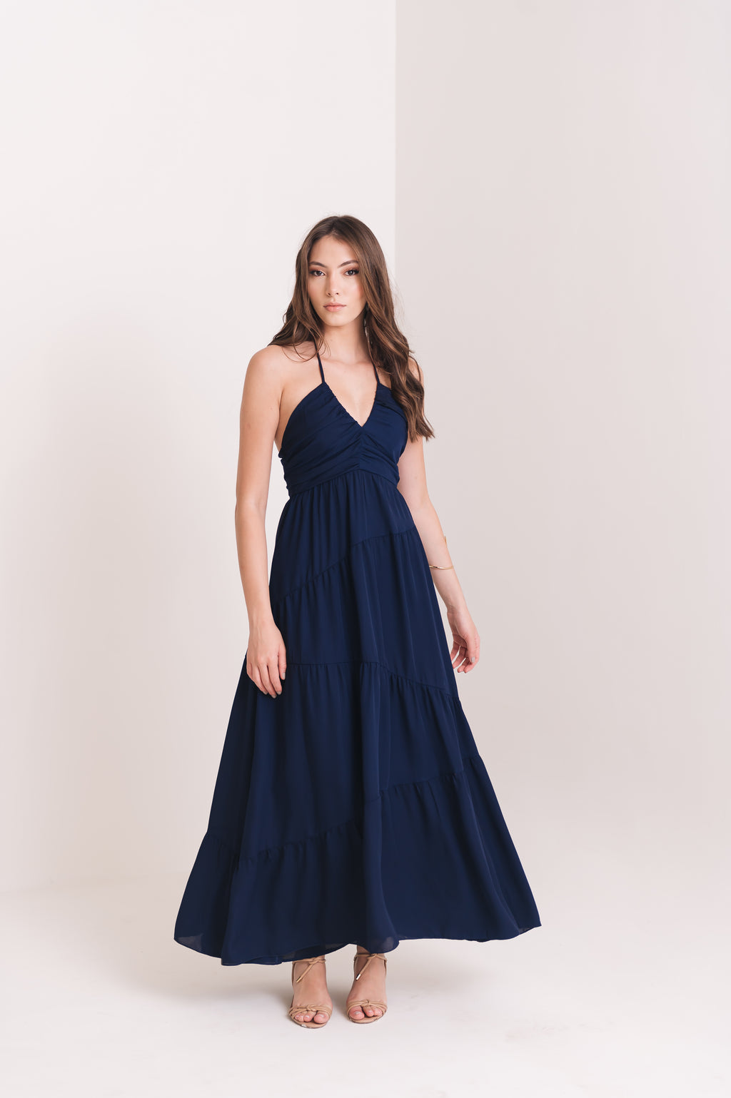 Vestido Lisandra Azul Marinho