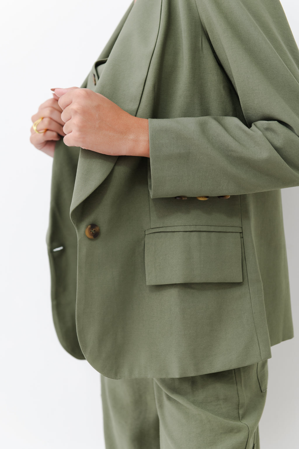 Blazer Alexia Verde Oliva