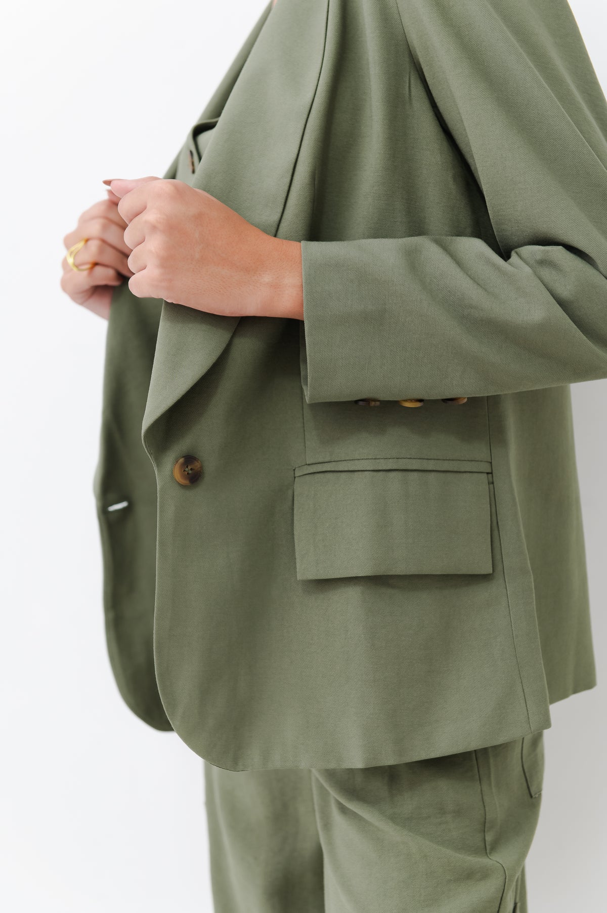 Blazer Alexia Verde Oliva