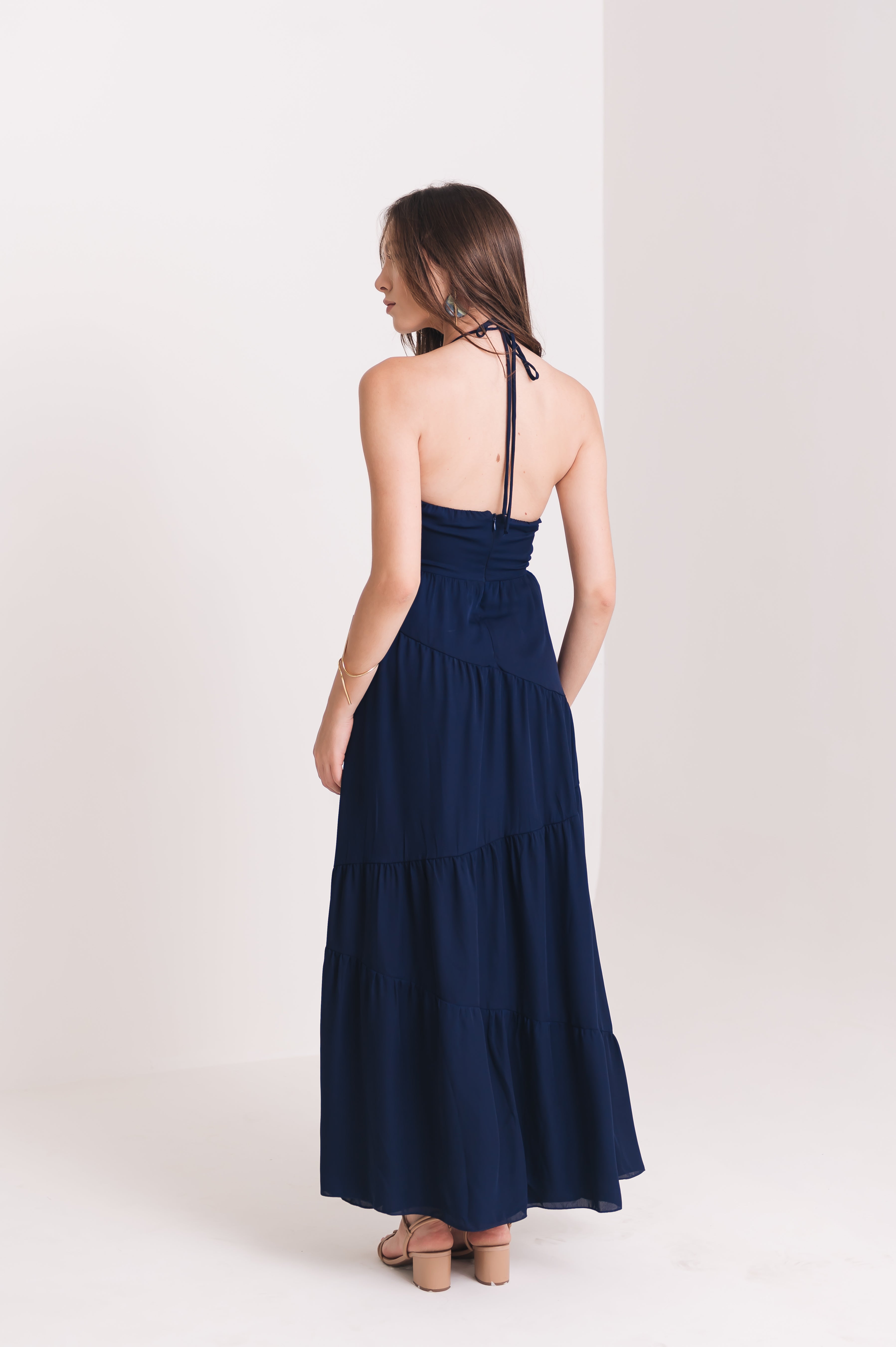 Vestido Lisandra Azul Marinho