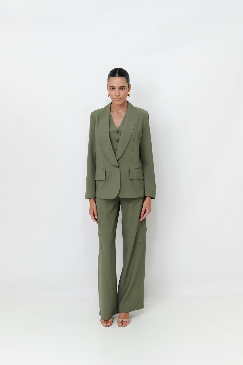 Blazer Alexia Verde Oliva