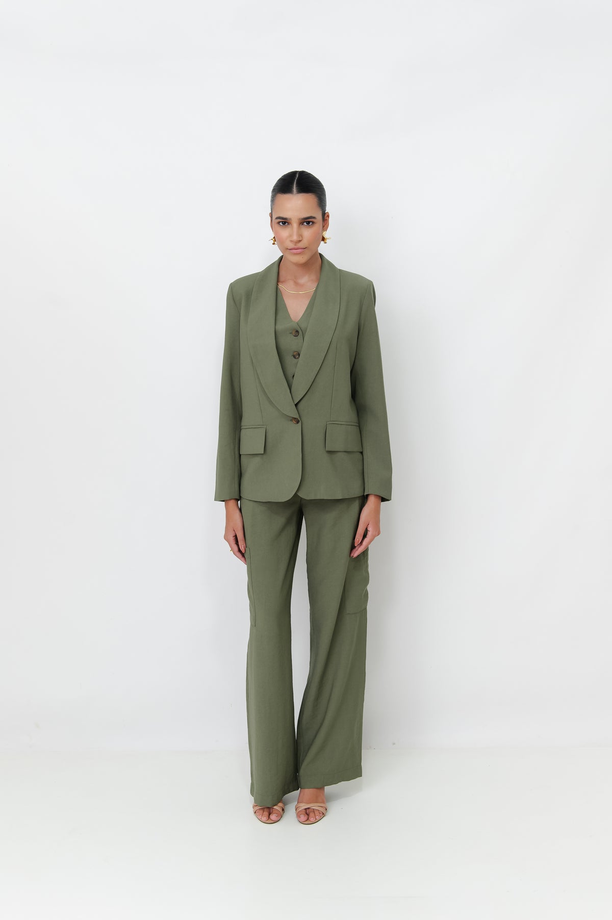 Blazer Alexia Verde Oliva