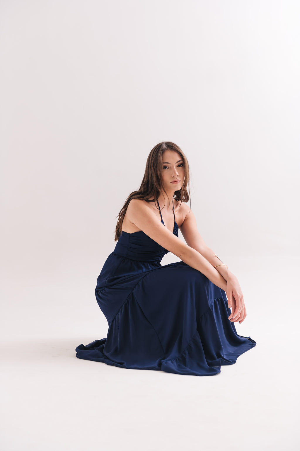 Vestido Lisandra Azul Marinho