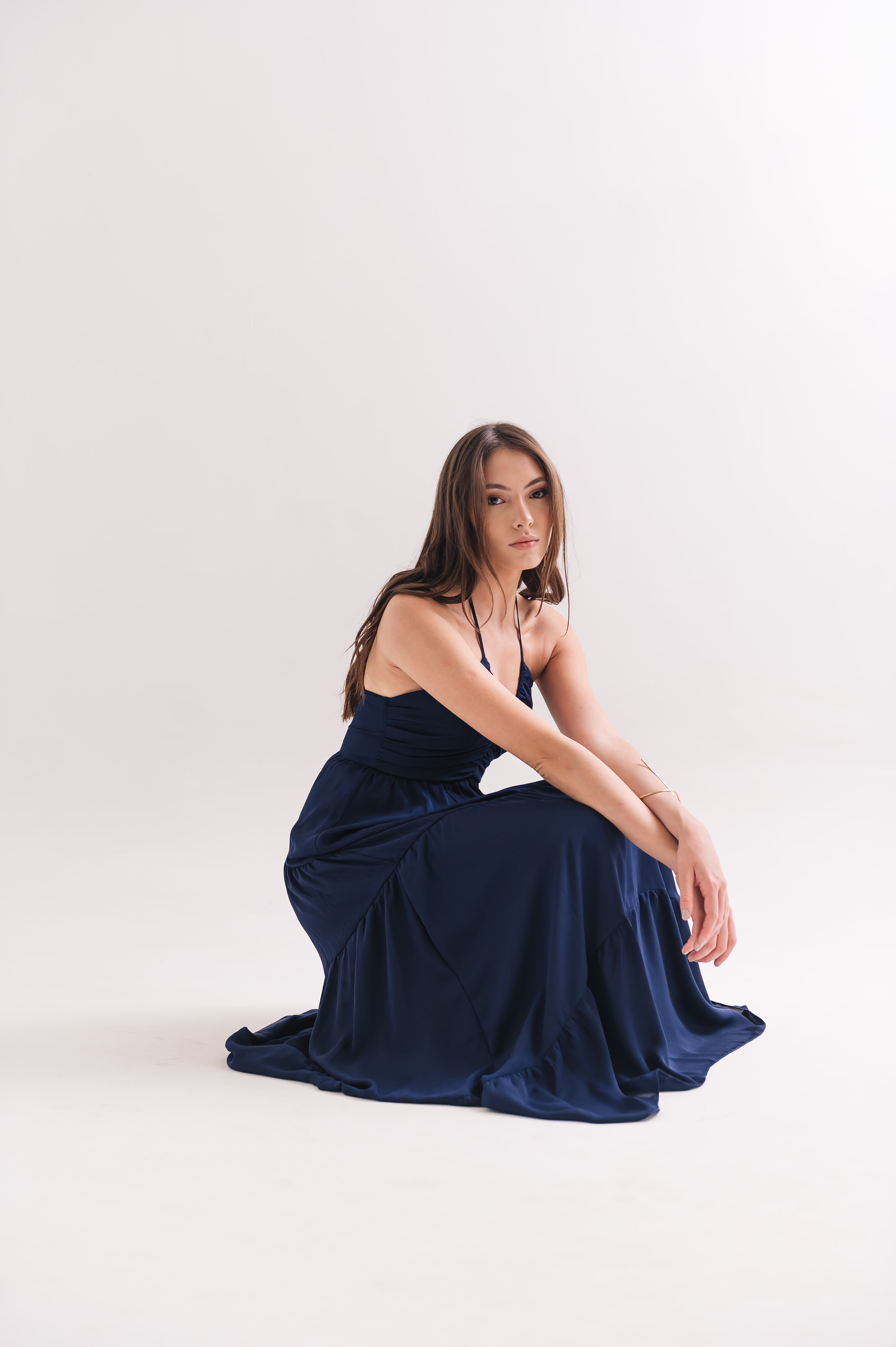 Vestido Lisandra Azul Marinho