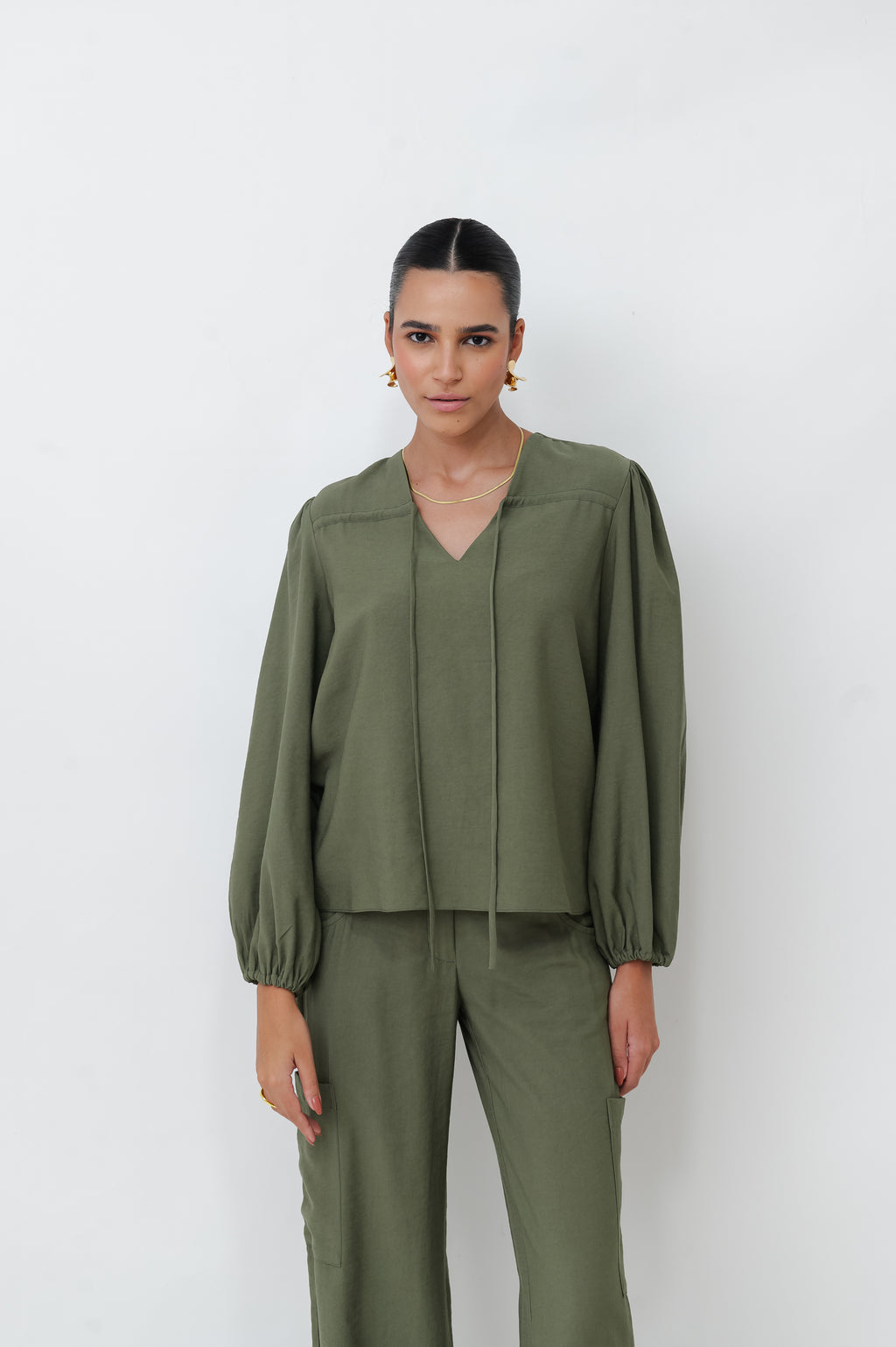 Camisa Beta Verde Oliva