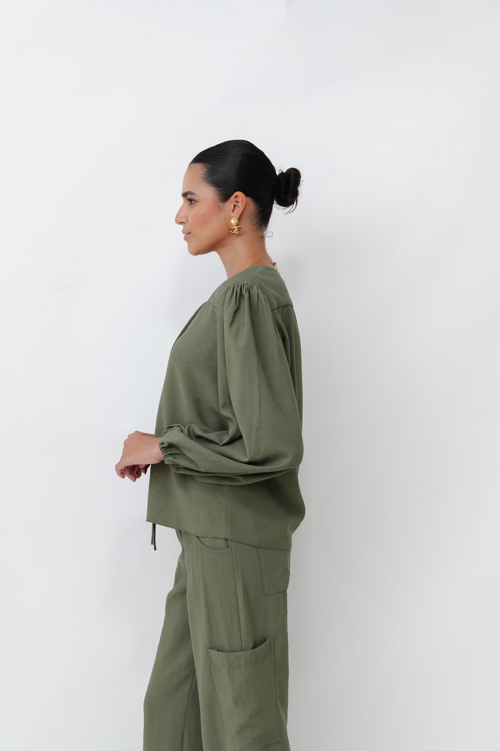Camisa Beta Verde Oliva