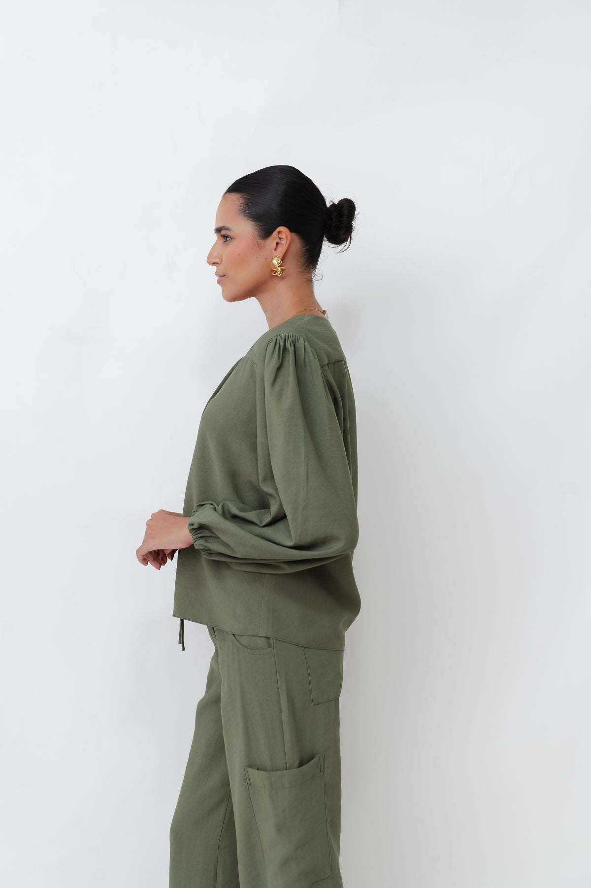 Camisa Beta Verde Oliva