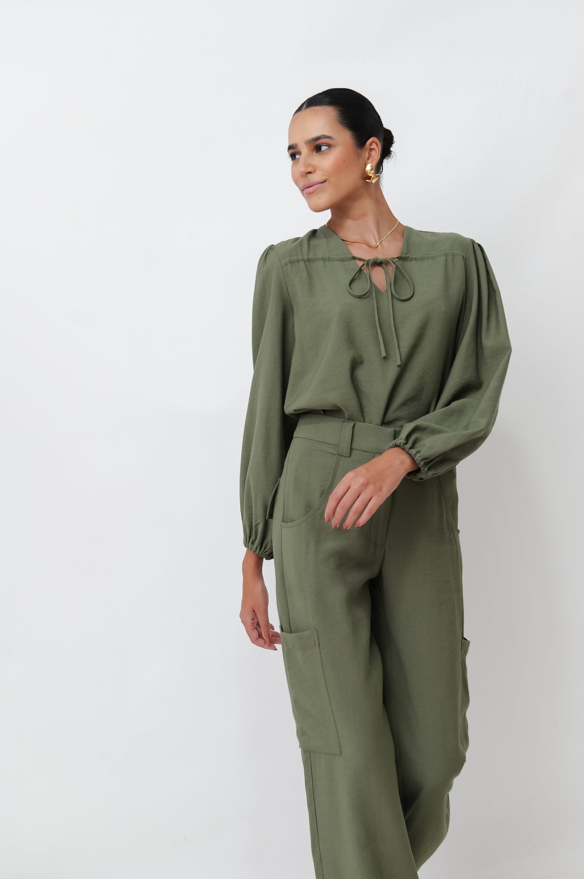 Camisa Beta Verde Oliva