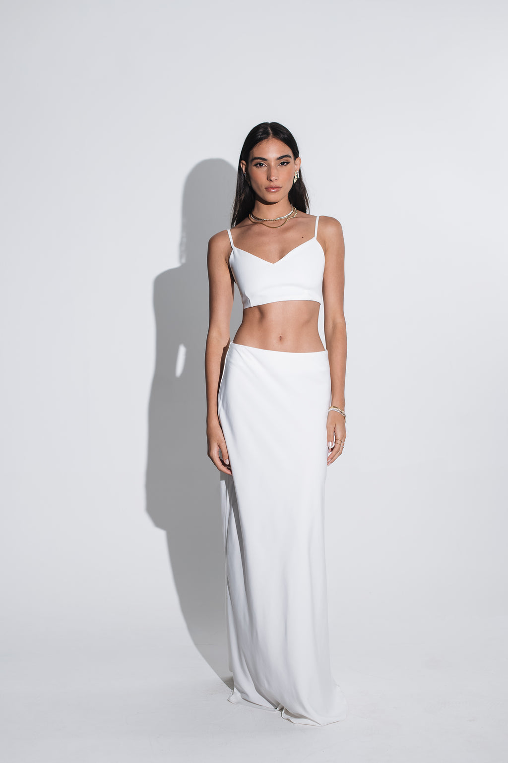 Top Alcinha Alfaiataria Antônia Off White Ällie