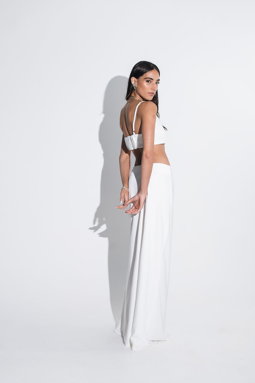 Top Alcinha Alfaiataria Antônia Off White Ällie