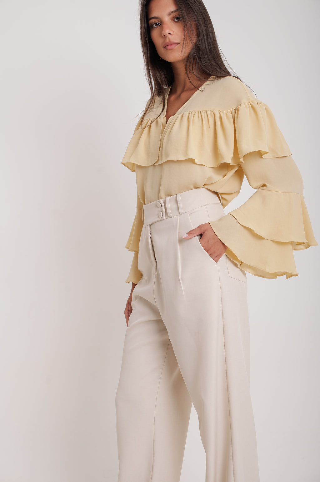 Camisa Elisa Amarela