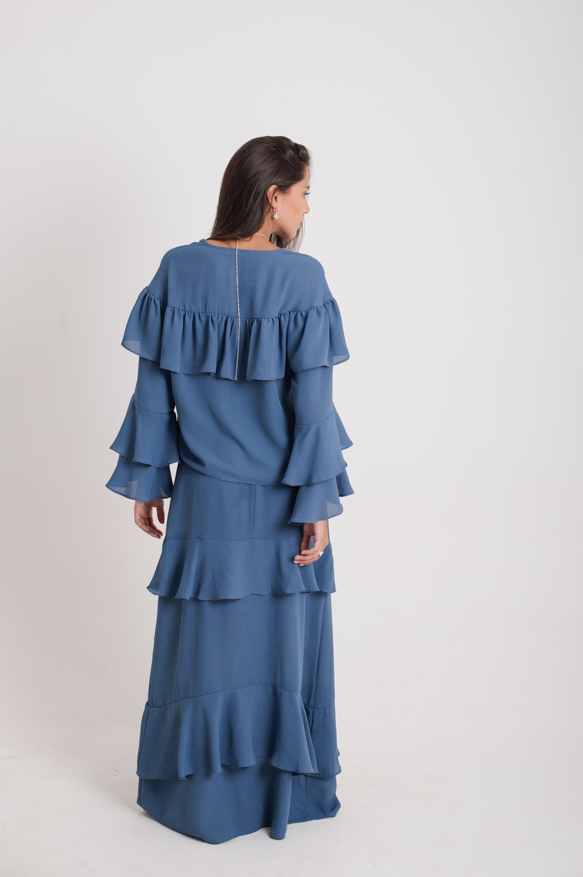 Saia Lavínia Azul