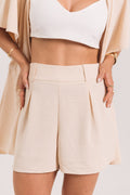 Short Alfaiataria Margot Baunilha Ällie