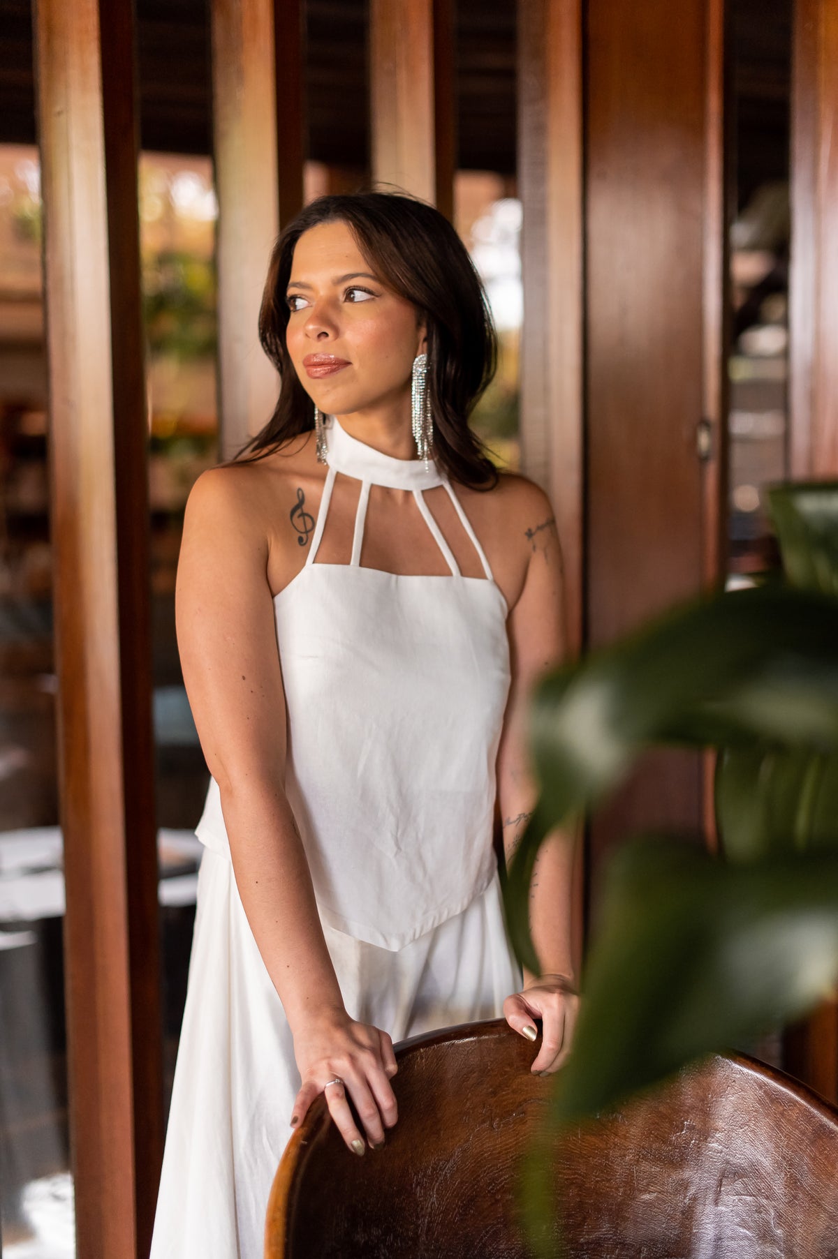 Blusa Isabel Linho Off White
