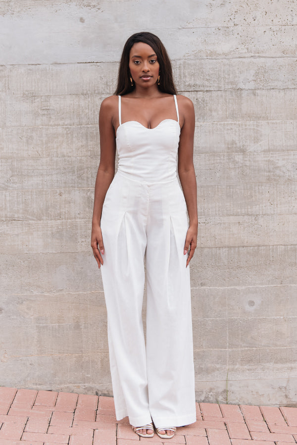 Calça Dahlia Linho Off White