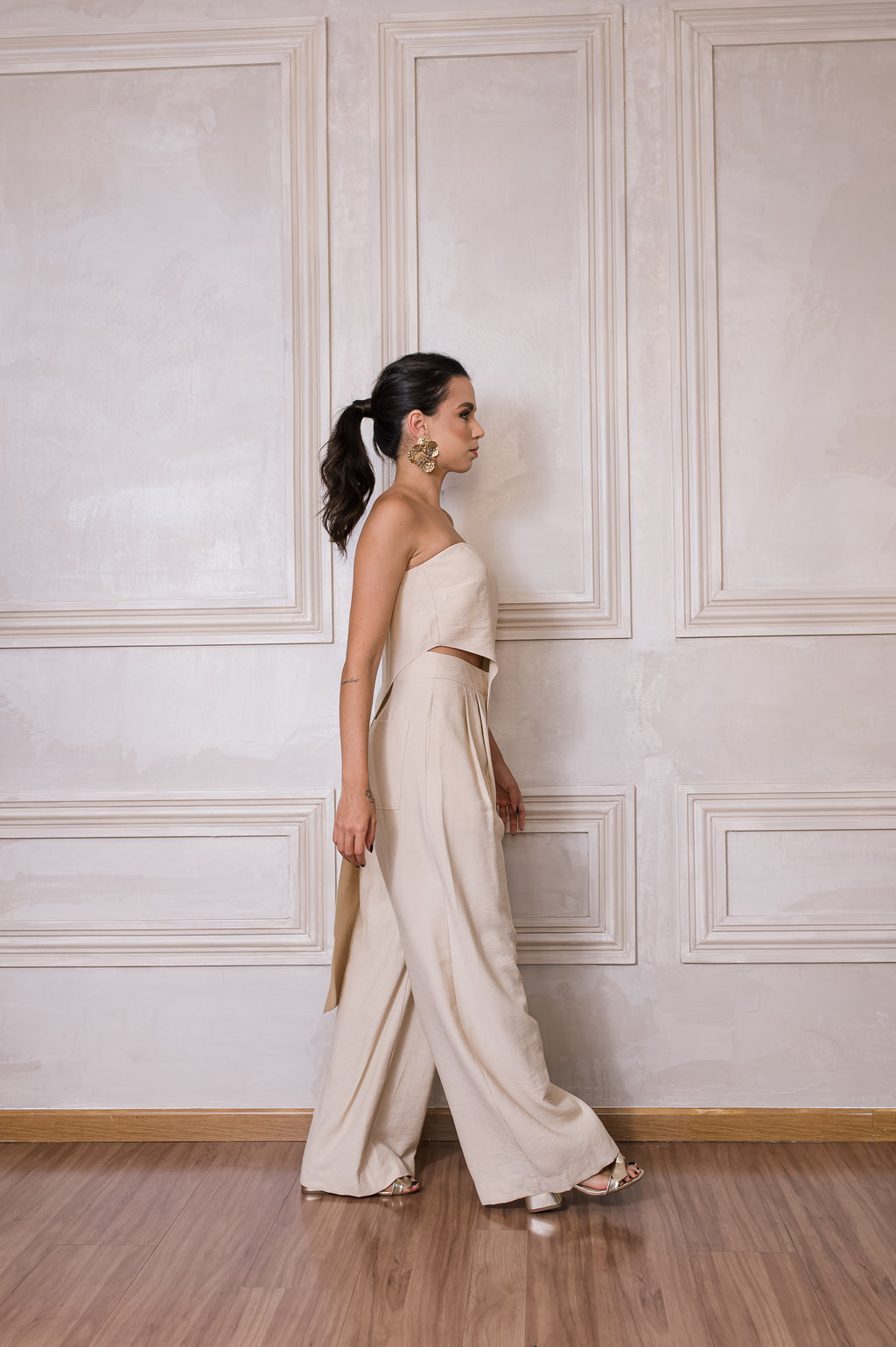 Blusa Alane Creme