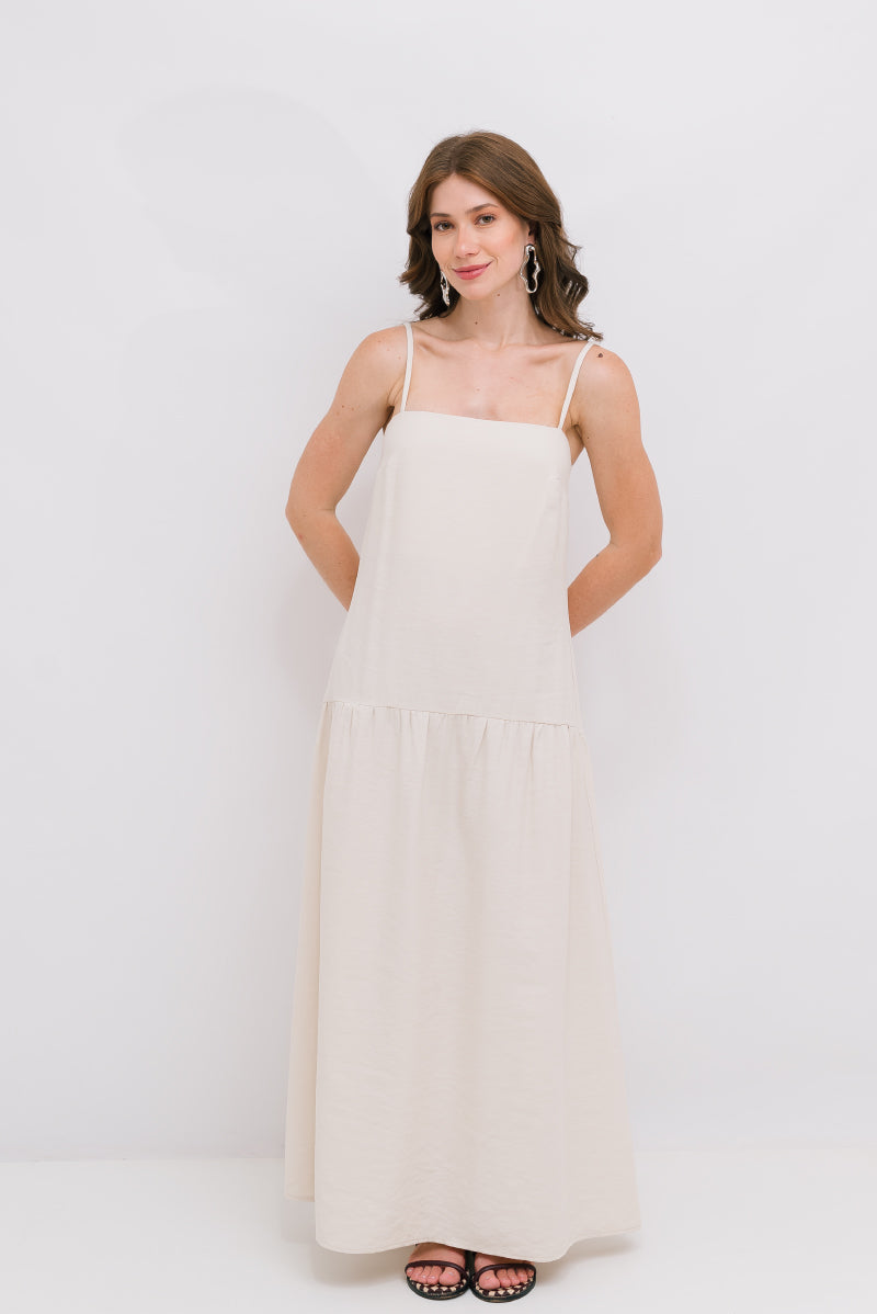 Vestido Daya Vanilla