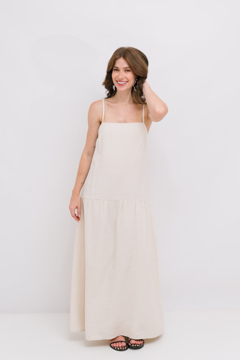 Vestido Daya Vanilla