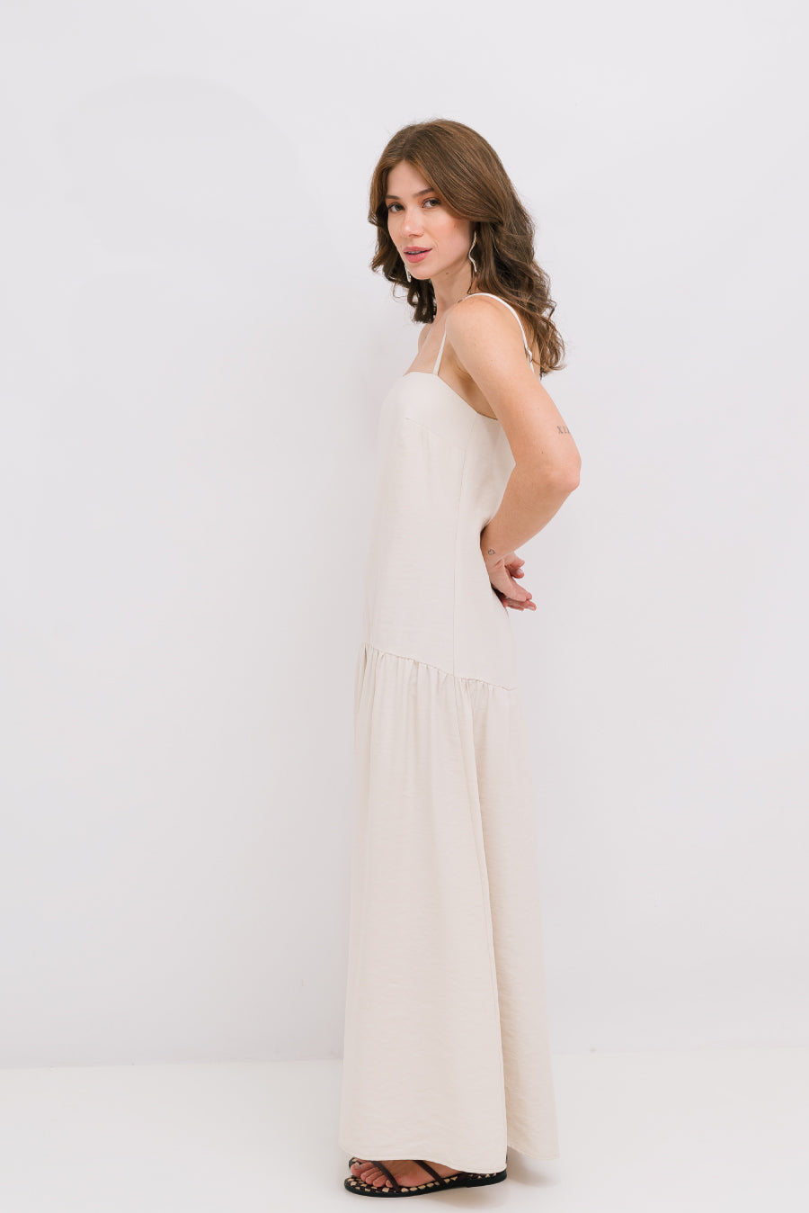 Vestido Daya Vanilla