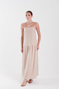 Vestido Daya Linho Nude
