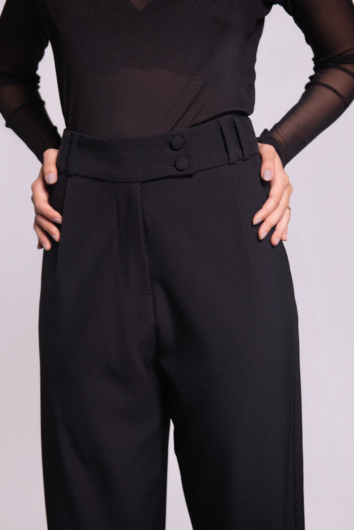 Calça Pantalona Cecília Preto