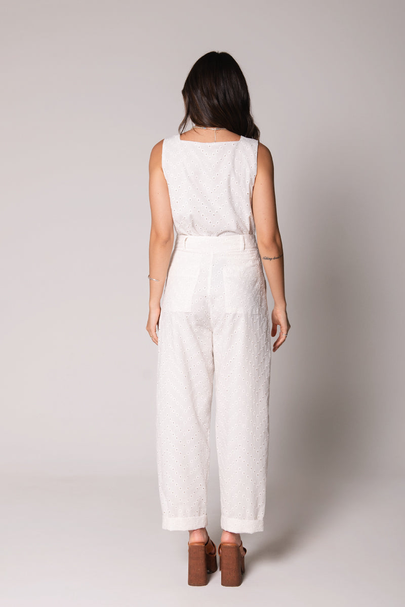 Calça Baggy Fisher Laise Off White