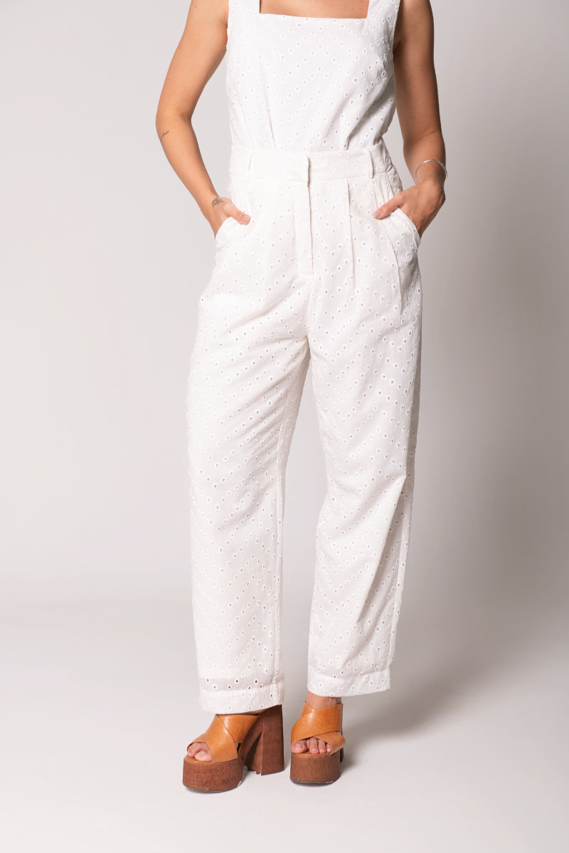 Calça Baggy Fisher Laise Off White