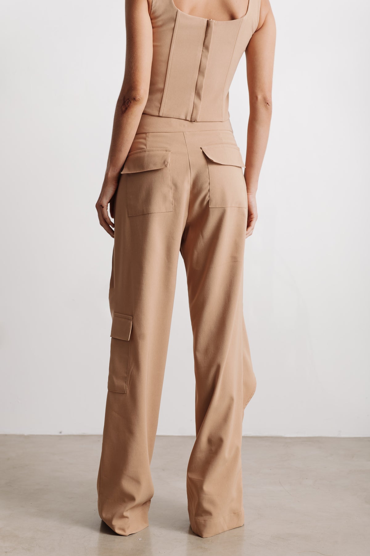 Corselet Alfaiataria Pietra Caqui Ällie
